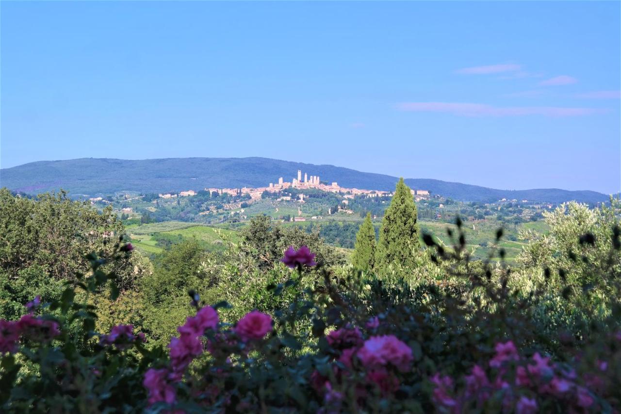 Appartamenti Ava E Tegrino Nell'Antica Dimora Di Fulignano San Gimignano Bagian luar foto